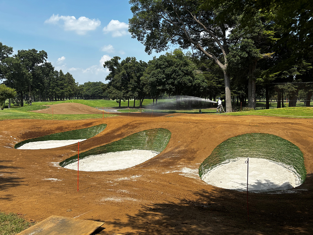 習志野CCプラクティスエリア改修工事