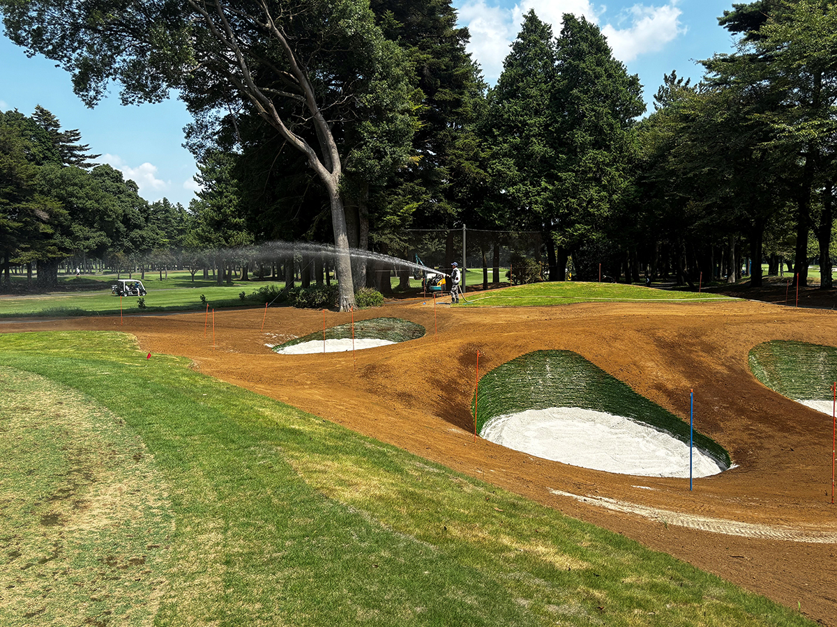 習志野CCプラクティスエリア改修工事2